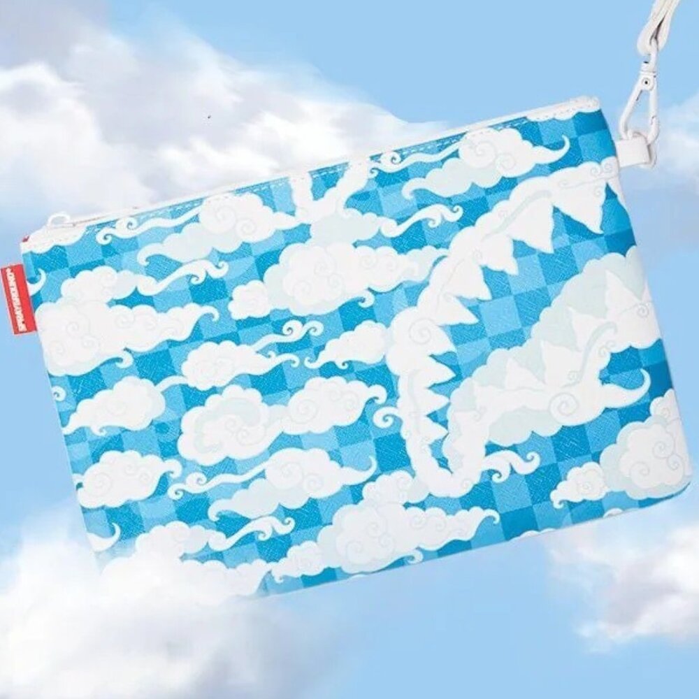 SKYBORNE Crossover Clutch SprayGround Pouchette Wristlet Handbag Purse Stash